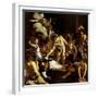 Martyrdom of St. Matthew-Caravaggio-Framed Premium Giclee Print