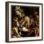 Martyrdom of St. Matthew-Caravaggio-Framed Art Print