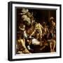 Martyrdom of St. Matthew-Caravaggio-Framed Art Print