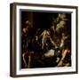 Martyrdom of St. Matthew-Caravaggio-Framed Art Print