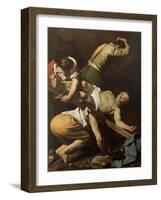 Martyrdom of St. Peter-Caravaggio-Framed Art Print