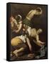 Martyrdom of St. Peter-Caravaggio-Framed Stretched Canvas