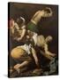 Martyrdom of St. Peter-Caravaggio-Stretched Canvas