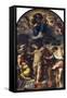 Martyrdom of St Sebastian, 1558, Altarpiece-Federico Barocci-Framed Stretched Canvas