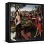 Martyrdom of St Sebastian-Hans Memling-Framed Stretched Canvas