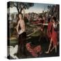 Martyrdom of St Sebastian-Hans Memling-Stretched Canvas