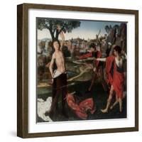 Martyrdom of St Sebastian-Hans Memling-Framed Giclee Print