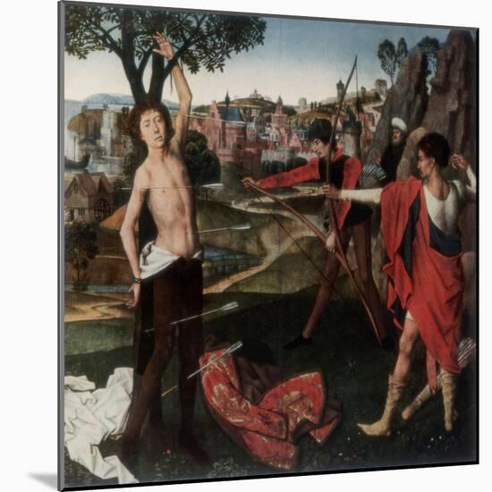 Martyrdom of St Sebastian-Hans Memling-Mounted Giclee Print