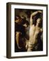 Martyrdom of St Sebastian-Andrea Vaccaro-Framed Giclee Print