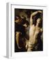 Martyrdom of St Sebastian-Andrea Vaccaro-Framed Giclee Print