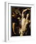 Martyrdom of St Sebastian-Andrea Vaccaro-Framed Giclee Print