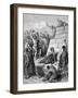 Martyrdom of St Stephen, C36-Gustave Doré-Framed Giclee Print