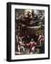 Martyrdom of St Stephen, Ca 1521-Giulio Romano-Framed Giclee Print