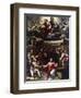 Martyrdom of St Stephen, Ca 1521-Giulio Romano-Framed Giclee Print