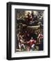 Martyrdom of St Stephen, Ca 1521-Giulio Romano-Framed Giclee Print