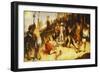 Martyrdom of St Stephen, Division of Martinengo Altarpiece-Lorenzo Lotto-Framed Giclee Print