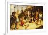 Martyrdom of St Stephen, Division of Martinengo Altarpiece-Lorenzo Lotto-Framed Giclee Print