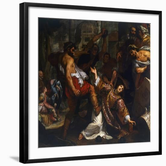 Martyrdom of St Stephen-Ludovico Cardi-Framed Giclee Print