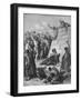 Martyrdom of St Stephen-Gustave Dore-Framed Giclee Print