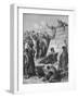 Martyrdom of St Stephen-Gustave Dore-Framed Giclee Print