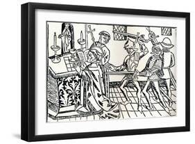 Martyrdom of St. Thomas of Canterbury, C1484-William Caxton-Framed Giclee Print