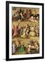 Martyrdom of the Apostles. Left Panel-Stephan Lochner-Framed Giclee Print