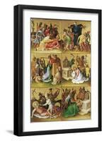 Martyrdom of the Apostles. Right Panel-Stephan Lochner-Framed Giclee Print