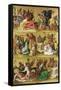 Martyrdom of the Apostles. Right Panel-Stephan Lochner-Framed Stretched Canvas