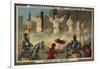 Martyrdom of the Knights Templar-null-Framed Giclee Print