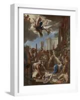 Martyrdom of the Seven Sons of Saint Felicity-Francesco Trevisani-Framed Art Print