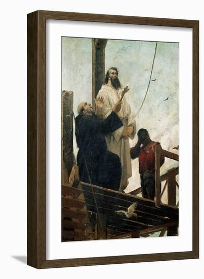 Martyrdom of Tiradentes-null-Framed Giclee Print