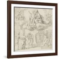 Martyre de sainte Agathe-Philippe De Champaigne-Framed Giclee Print