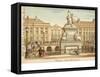 Martyrs' Square, Brussels-null-Framed Stretched Canvas