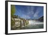 Maruia Falls and Maruia River, Tasman, South Island, New Zealand-David Wall-Framed Photographic Print