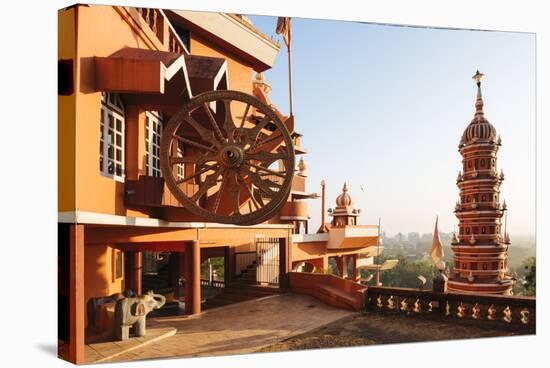 Maruti Temple, Panjim, Goa, India, South Asia-Ben Pipe-Stretched Canvas