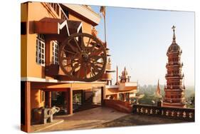 Maruti Temple, Panjim, Goa, India, South Asia-Ben Pipe-Stretched Canvas