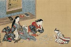 Women Playing Cards-Maruyama Okyo-Giclee Print