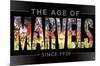 Marvel 80th - Age of Marvels-null-Mounted Standard Poster