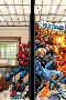 Marvel Adventures Spider-Man No.39 Cover: Spider-Man, Fatastic Four-Patrick Scherberger-Lamina Framed Poster