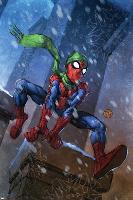 Marvel Adventures Spider-Man No.46 Cover: Spider-Man-Francis Tsai-Lamina Framed Poster