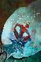 Marvel Adventures Spider-Man No.48 Cover: Spider-Man-Francis Tsai-Lamina Framed Poster