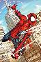 Marvel Adventures Spider-Man No.50 Cover: Spider-Man-Patrick Scherberger-Lamina Framed Poster