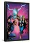 Marvel Adventures Super Heroes No.6 Cover: Thor Fighting-Clayton Henry-Framed Poster