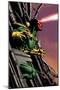 Marvel Adventures Super Heroes No.8 Cover: Vision Running-Clayton Henry-Mounted Poster