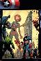 Marvel Adventures The Avengers No.29 Cover: Captain Marvel-Sean Murphy-Lamina Framed Poster