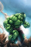 Marvel Age Hulk No.1 Cover: Hulk-Shane Davis-Lamina Framed Poster