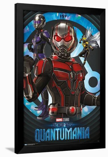 Marvel Ant-Man And The Wasp: Quantumania - High Render Trio-Trends International-Framed Poster