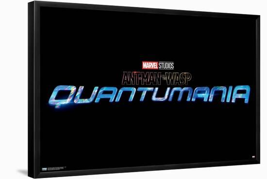 Marvel Ant-Man and the Wasp: Quantumania - Logo-Trends International-Framed Poster