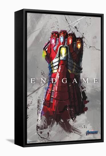 Marvel Avengers: Endgame - Stark Gauntlet-Trends International-Framed Stretched Canvas