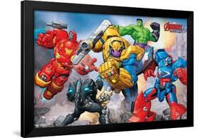 Marvel Avengers: Mechstrike - Battle-Trends International-Framed Poster